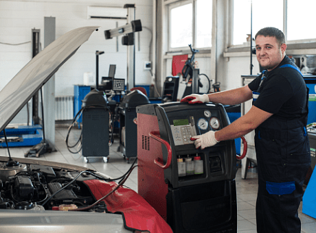 Диагностика автокондиционера